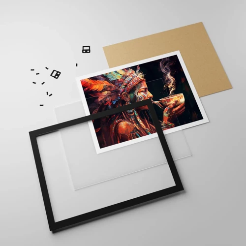 Poster in black frame - Magical Ritual - 70x50 cm