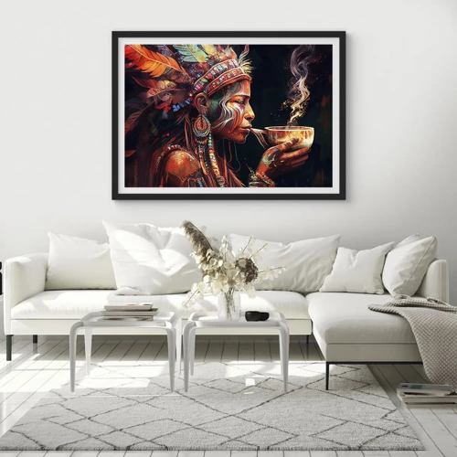 Poster in black frame - Magical Ritual - 70x50 cm