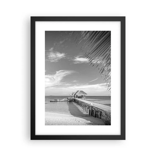 Poster in black frame - Memory or a Dream? - 30x40 cm