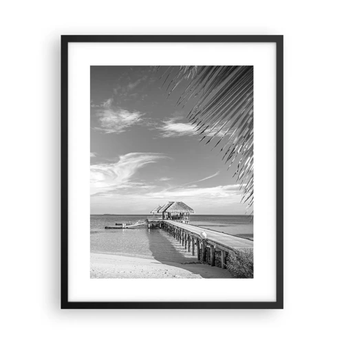 Poster in black frame - Memory or a Dream? - 40x50 cm