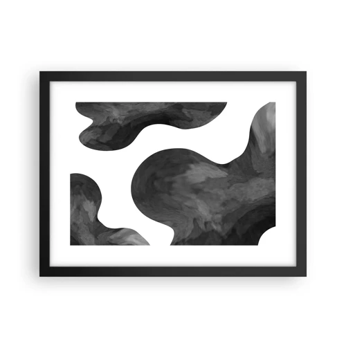 Poster in black frame - Milky Way - 40x30 cm