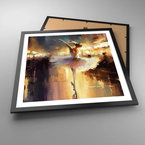 Poster in black frame - Miracle on the Street - 50x50 cm