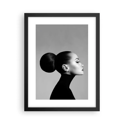 Poster in black frame - Modern Nefretete - 30x40 cm