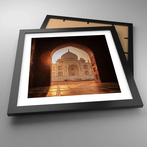 Poster in black frame - Monument of Unearthy Love - 30x30 cm