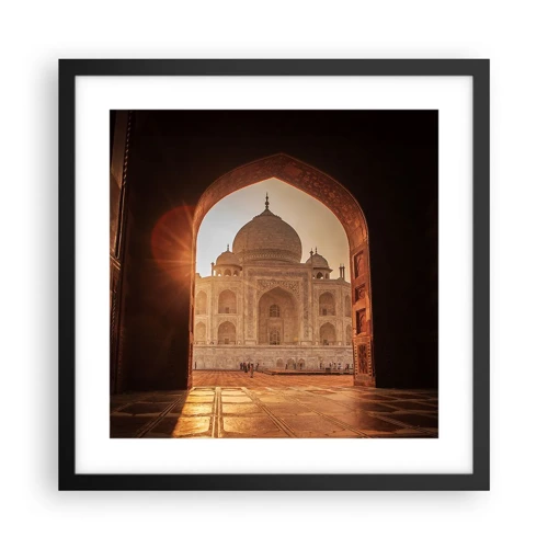 Poster in black frame - Monument of Unearthy Love - 40x40 cm