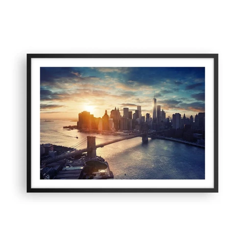 Poster in black frame - Monument to the Culture of the West - 70x50 cm