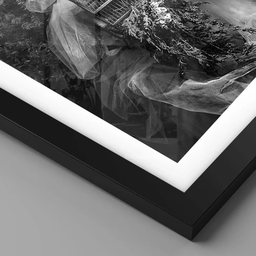 Poster in black frame - Mother Nature - 30x30 cm
