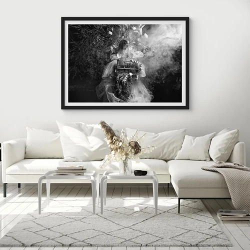 Poster in black frame - Mother Nature - 70x50 cm