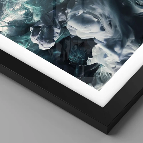 Poster in black frame - Movement of Colour - 61x91 cm