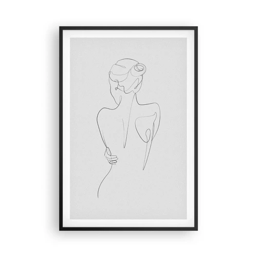 Poster in black frame - Music of the Body - 61x91 cm