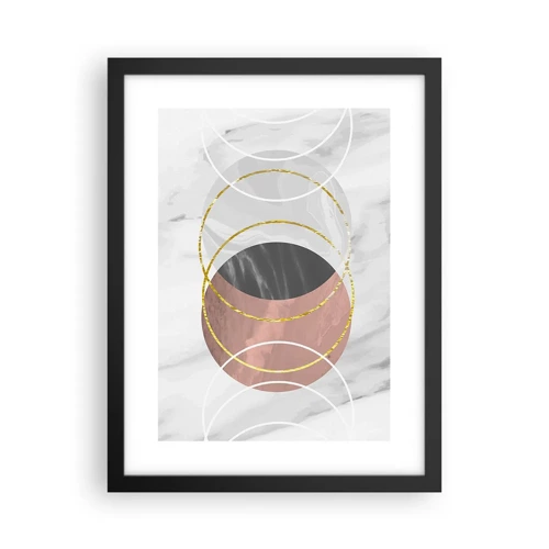 Poster in black frame - Music of the Spheres - 30x40 cm