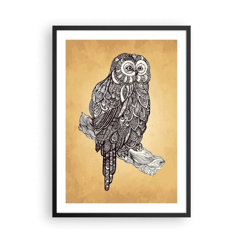 Poster in black frame - Mysterious Ornaments of Wisdom - 50x70 cm