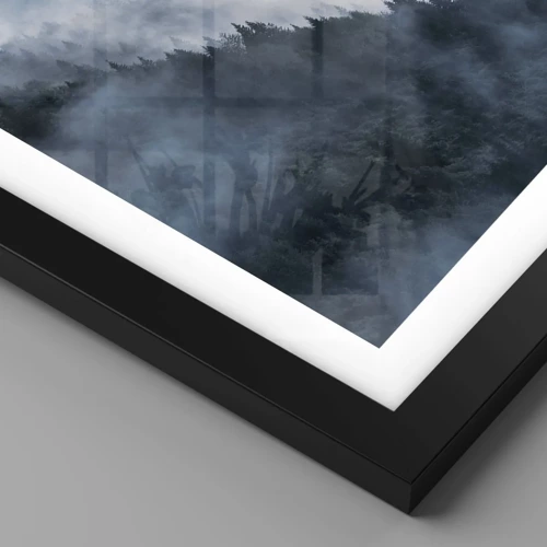 Poster in black frame - Mysticism of the Mountains - 61x91 cm