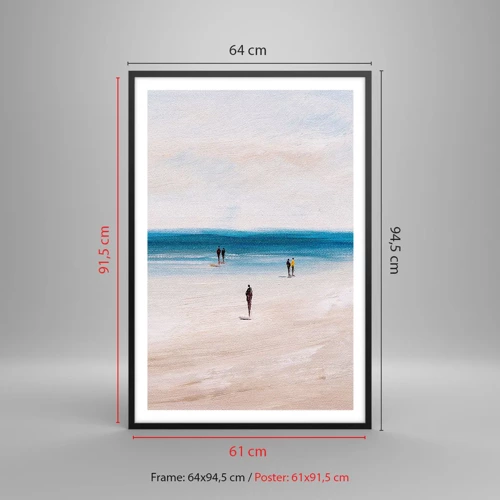 Poster in black frame - Natural Need - 61x91 cm