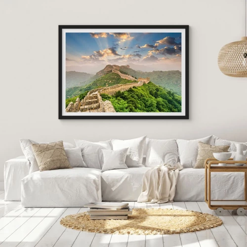 Poster in black frame - Neverending Grandeur - 70x50 cm