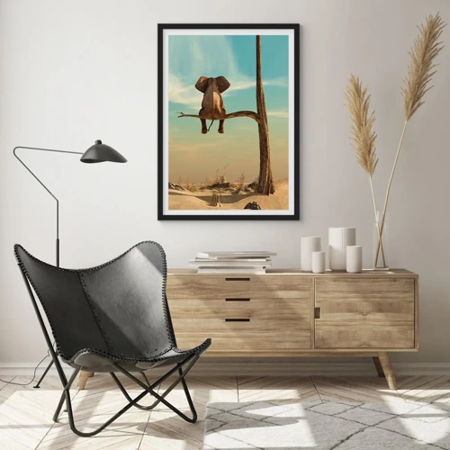 Poster in black frame - New Point of View - 40x50 cm