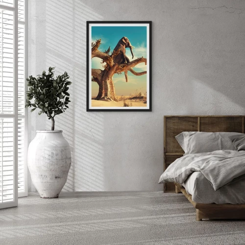 Poster in black frame - New Point of View - 50x70 cm