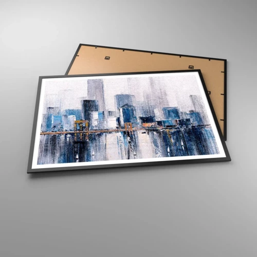 Poster in black frame - New York Impression - 100x70 cm