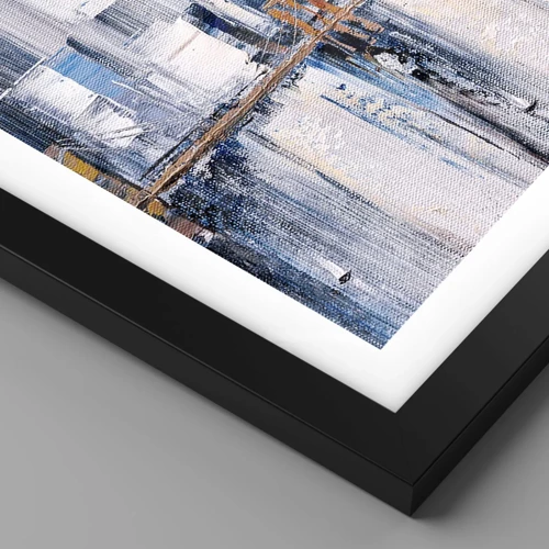 Poster in black frame - New York Impression - 40x30 cm