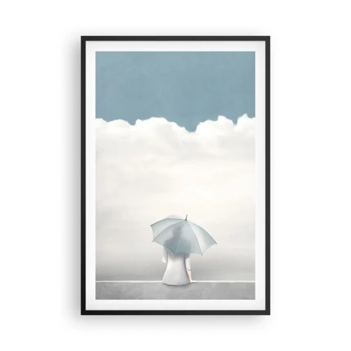 Poster in black frame - On the Edge of Reality and Dream - 61x91 cm