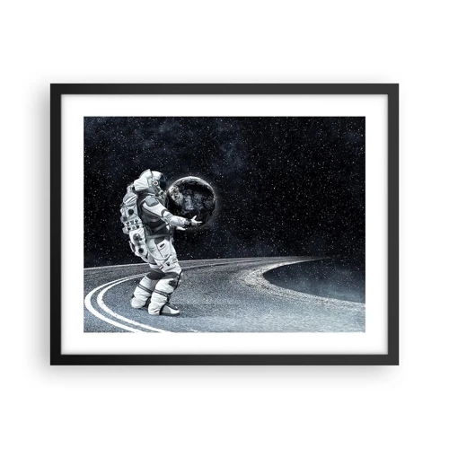 Poster in black frame - On the Milky Way - 50x40 cm