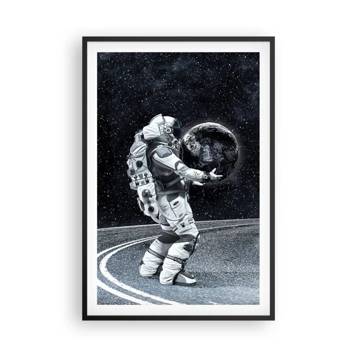 Poster in black frame - On the Milky Way - 61x91 cm
