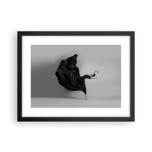 Poster in black frame - On the Wings of Music - 40x30 cm