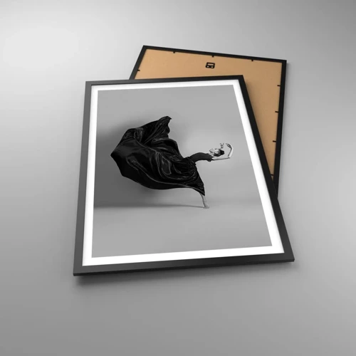 Poster in black frame - On the Wings of Music - 50x70 cm