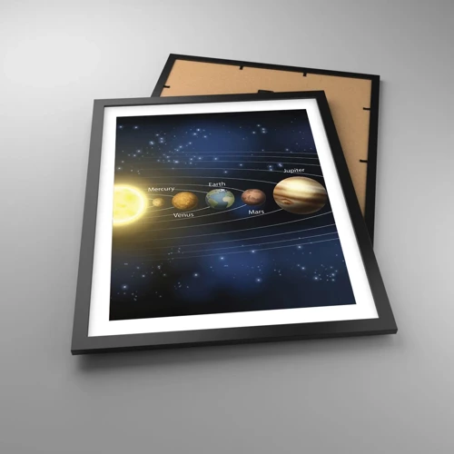 Poster in black frame - One in Ten - 40x50 cm