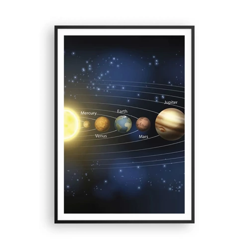 Poster in black frame - One in Ten - 70x100 cm