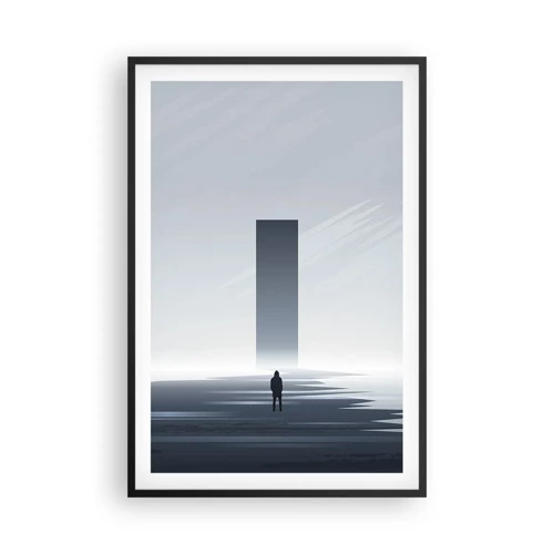 Poster in black frame - Opportunity or Threat? - 61x91 cm