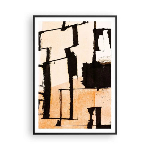 Poster in black frame - Order After All - 70x100 cm