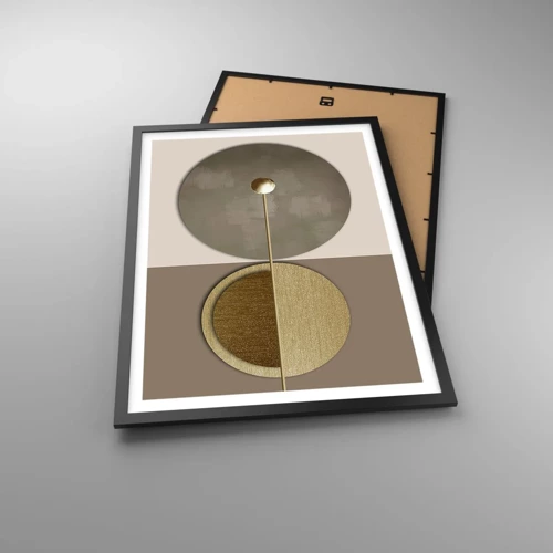 Poster in black frame - Perfect Balance - 50x70 cm