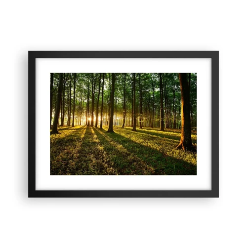 Poster in black frame - Photography of All Springs - 40x30 cm