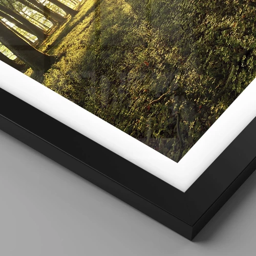 Poster in black frame - Photography of All Springs - 50x70 cm