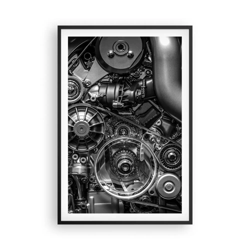 Poster in black frame - Poetry of Mechanics - 61x91 cm