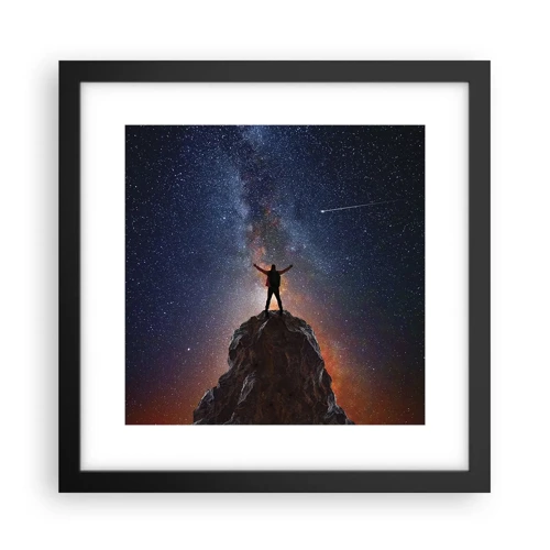 Poster in black frame - Power Is with Me! - 30x30 cm