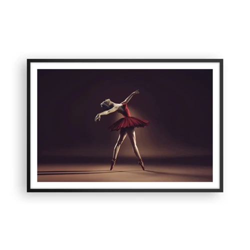 Poster in black frame - Prima Ballerina - 91x61 cm