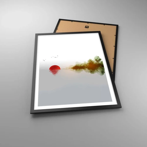 Poster in black frame - Promise of Peace - 50x70 cm