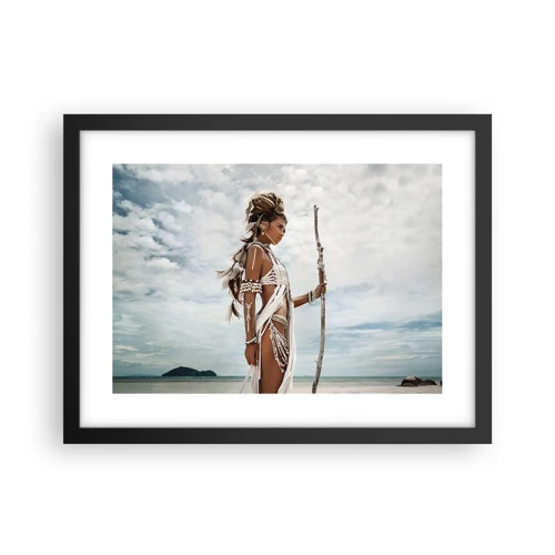 Poster in black frame - Queen of the Tropics - 40x30 cm