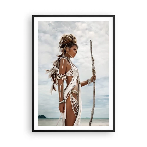 Poster in black frame - Queen of the Tropics - 70x100 cm