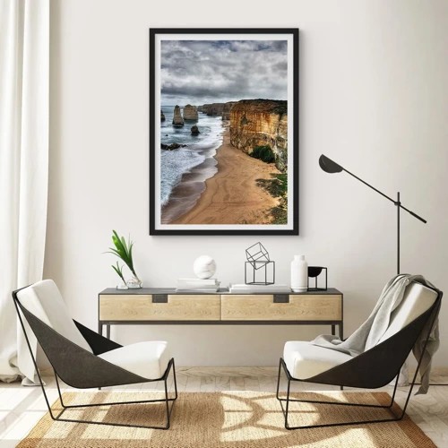 Poster in black frame - Raw Beauty - 50x70 cm