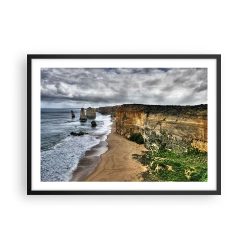 Poster in black frame - Raw Beauty - 70x50 cm