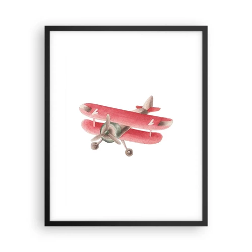 Poster in black frame - Ready for High Flghts - 40x50 cm