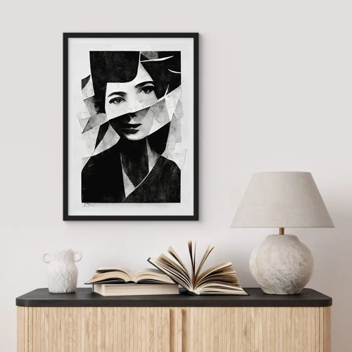 Poster in black frame - Really What You Are Like... - 70x100 cm