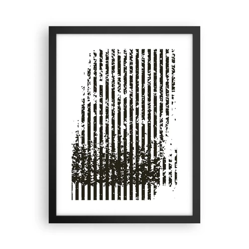 Poster in black frame - Rhythm and Noise - 30x40 cm