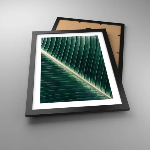 Poster in black frame - Rhythm of Nature - 30x40 cm