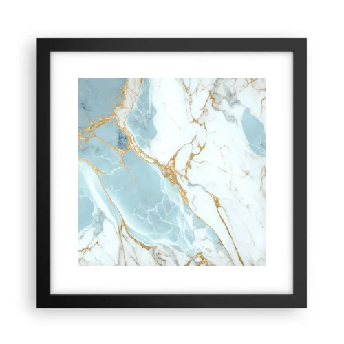 Poster in black frame - Richness of the Stone - 30x30 cm