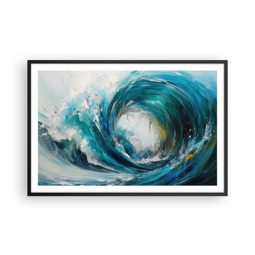 Poster in black frame - Sea Portal - 91x61 cm