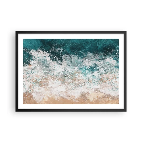 Poster in black frame - Sea Tales - 70x50 cm